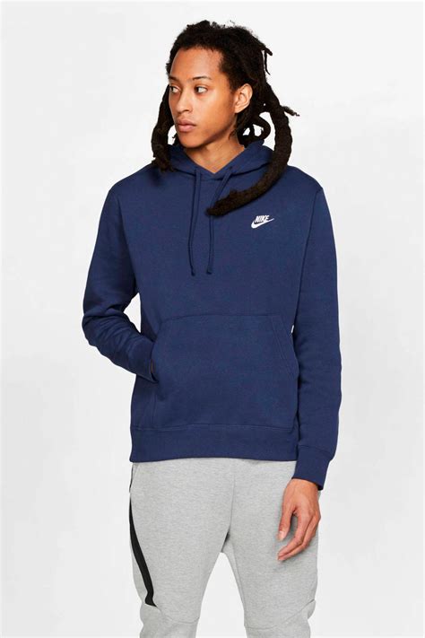 nike hoodie blauw heren|Blauw Hoodies .